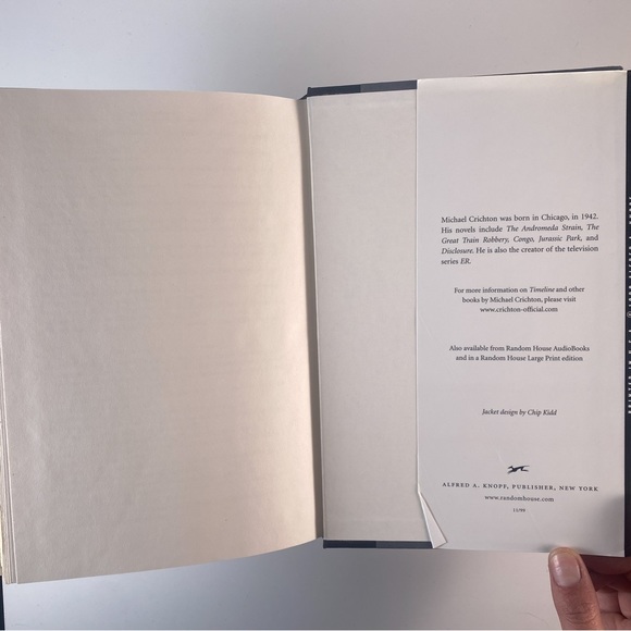 2/$30 - Timeline by Michael Crichton - Picture 15 of 15